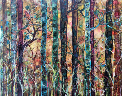 Dream Forest at Dusk : Art Prints