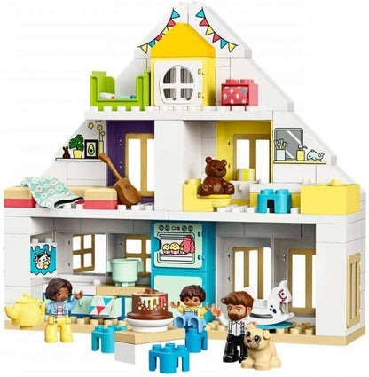 DUPLO Town Modular Playhouse 10929 Dollhouse with Furniture and a