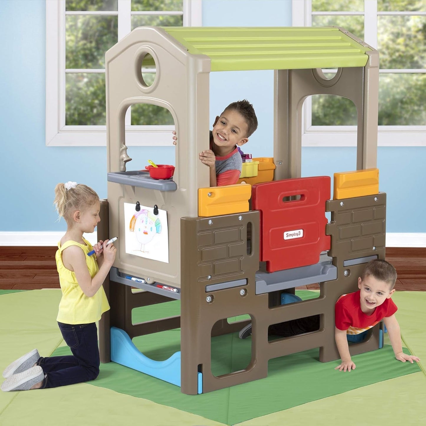 Young Explorers Discovery Playhouse - Indoor or Outdoor Clubhouse and