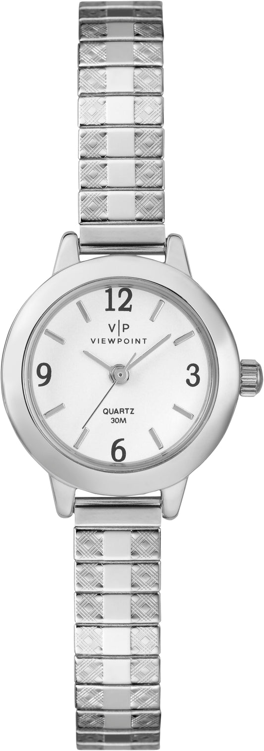 Viewpoint by Timex CC3D83300 Women's Silver-Tone Stainless Steel