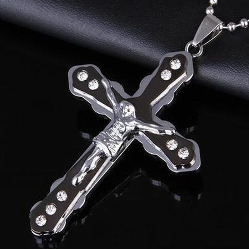 Jesus Cross Necklace Men | Jesus Cross Necklace Women | Cross Necklace