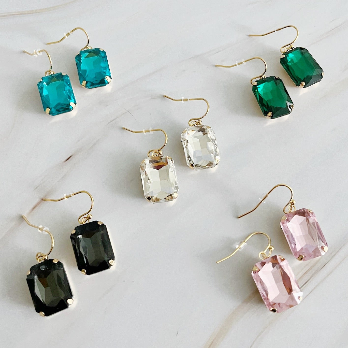 Simple And Classy Jewel Earrings