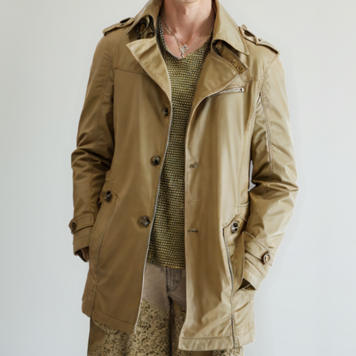 Mens Classic Trench Coat