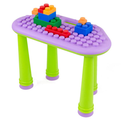 UNiPLAY Soft Building Blocks Table UNiPetal Yellow (#UB0514)