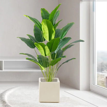 1pc Artificial Plants Large Tropical Palm Tree Fake Banana Plants