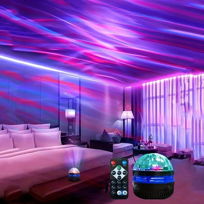 LED Starry Sky Light RGB Galaxy Projector Atmosphere Projection Lamp