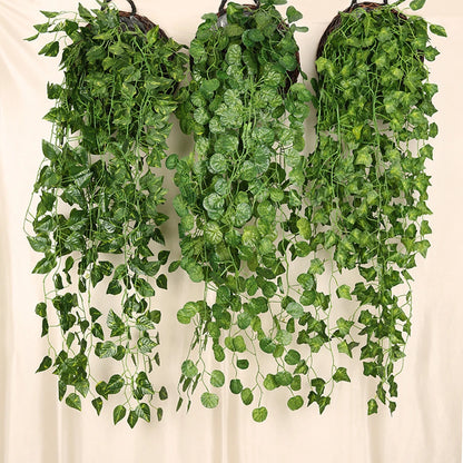 Artificial Plant creeper Green wall hanging Vine Home Garden