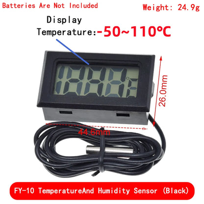 Mini LCD digital thermometer used for freezer temperature - 50-110℃