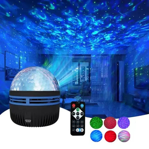 LED Starry Sky Light RGB Galaxy Projector Atmosphere Projection Lamp