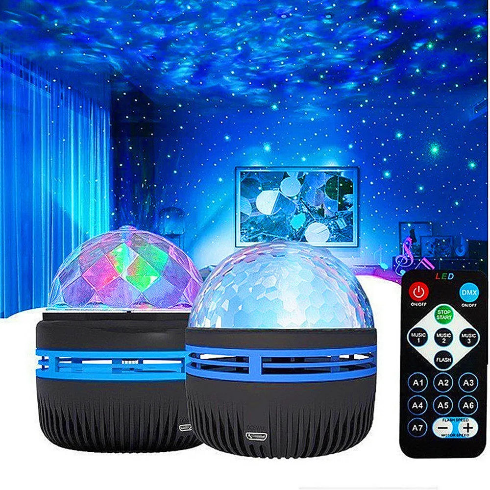 USB LED NightLights Galaxy Starry Sky Projector Aurora Lamp DC 5V RGB