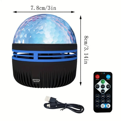 LED Starry Sky Light RGB Galaxy Projector Atmosphere Projection Lamp