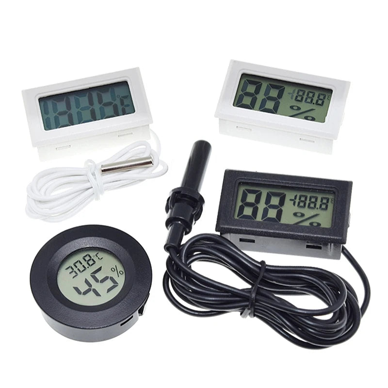 Mini LCD digital thermometer used for freezer temperature - 50-110℃