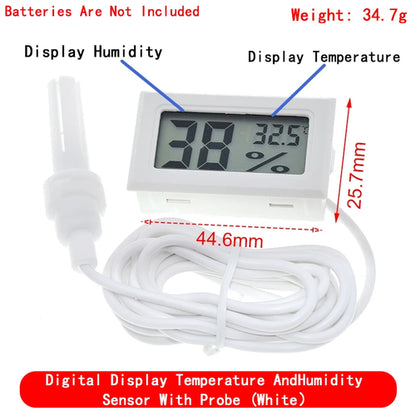 Mini LCD digital thermometer used for freezer temperature - 50-110℃