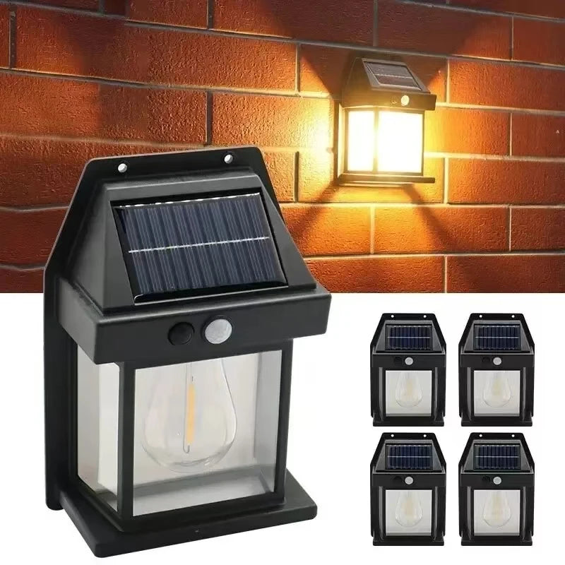 Powerful Outdoor Solar Lamp Garden Solar Powered Streetlight Outdoor