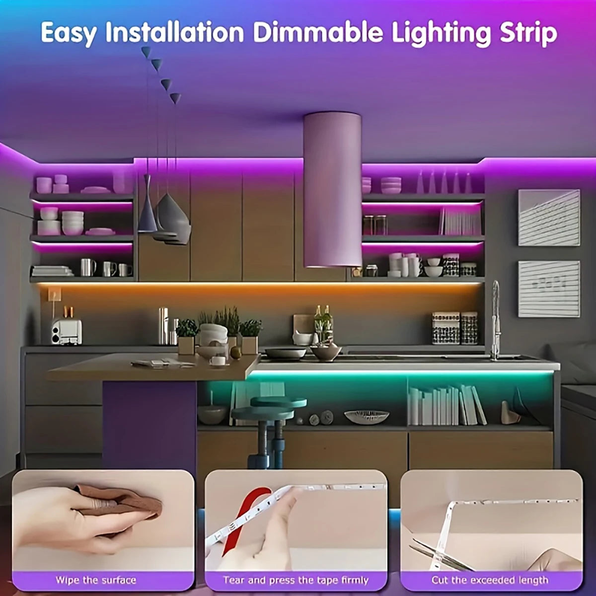 Led Lights for Room RGB Led Strip Color Changing RGB Tape Lights for