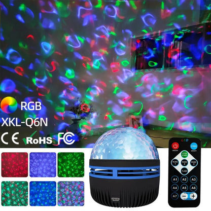 Starry Projector Light 7 Colors Remote Control Polar Projection Night