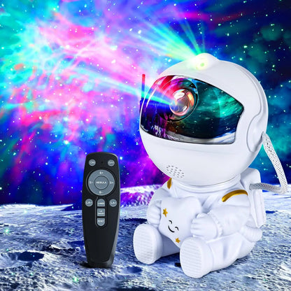 Galaxy Projector Astronaut Nebula Projector with Remote Night Light