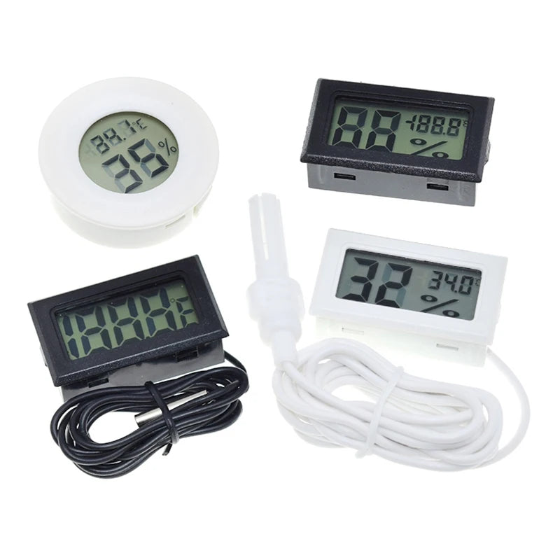 Mini LCD digital thermometer used for freezer temperature - 50-110℃