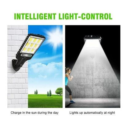 108COB Solar Street Lights Outdoor Wireless Solar Security Wall Lamp