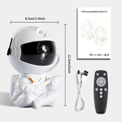 Galaxy Projector Astronaut Nebula Projector with Remote Night Light