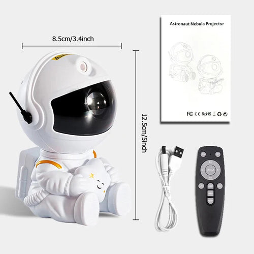 Galaxy Projector Astronaut Nebula Projector with Remote Night Light