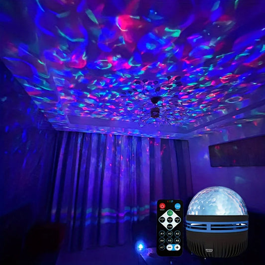 LED Starry Sky Light RGB Galaxy Projector Atmosphere Projection Lamp