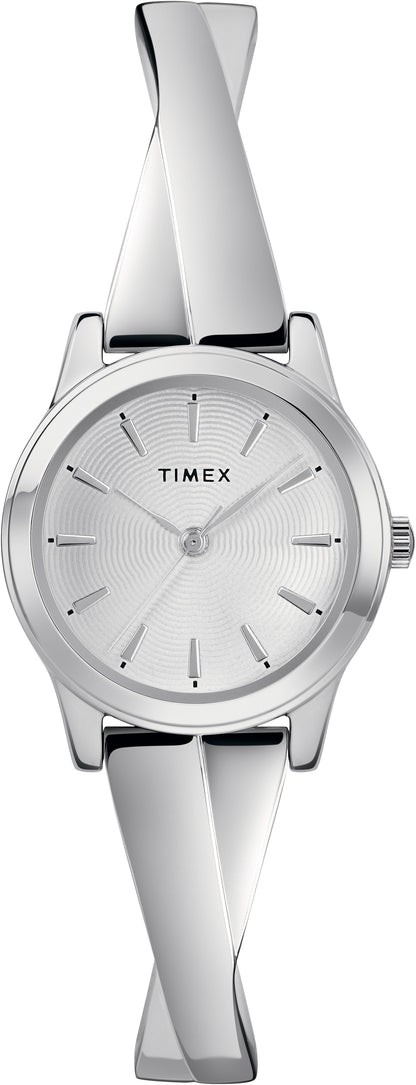 Timex TW2R98700 Women's Silver-Tone Stainless Steel Expansion Band