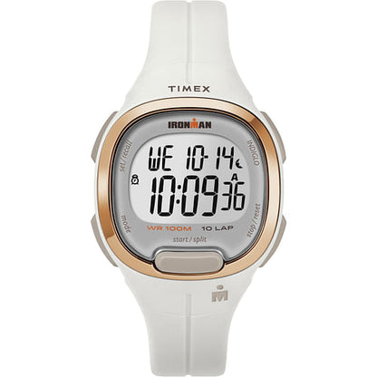 Timex TW5M19900 Women's Ironman   Transit Essential 10 White Resin