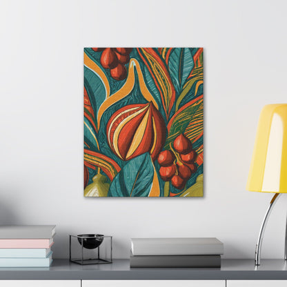 Canvas Wall Art Decor - Tropical Fruit Print