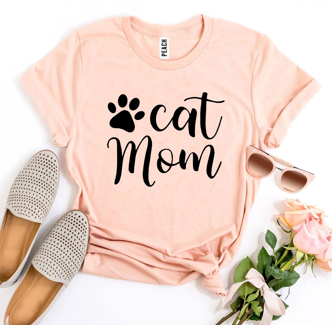 Cat Mom T-shirt