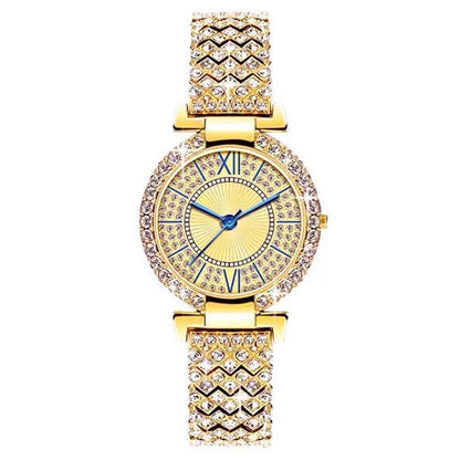 Fashionable Diamond-encrusted Shiny Women's Watch