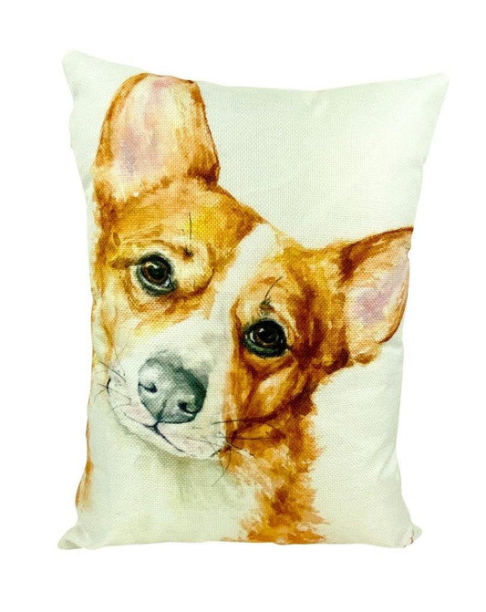 Corgi | Watercolor Corgi | 12x18 | Pillow Cover | Home Decor | Dog Mom