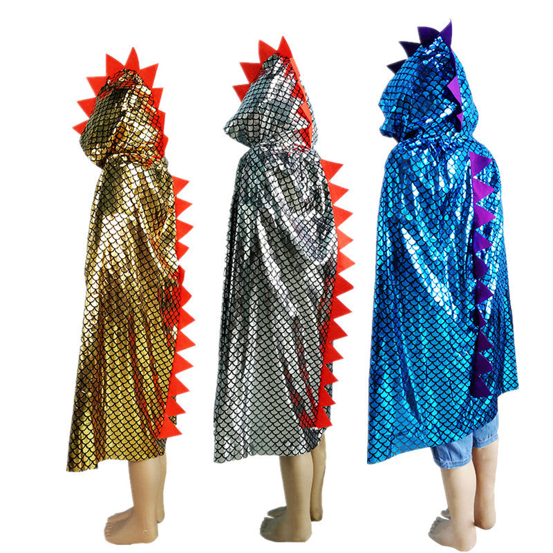 Halloween Animal Dinosaur Cape Little Witch Cape Decorative Props